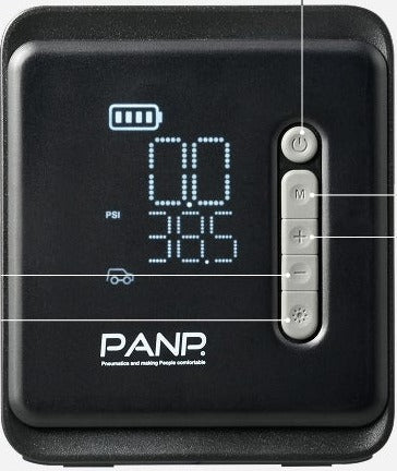 PANP RIDE PRO のボタン